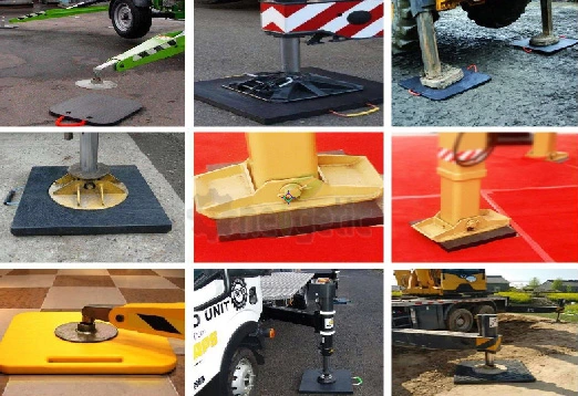 Outdoor Use Outrigger Pad /Crane Lift UHMWPE Outrigger Pad Multifunctional UHMWPE Crane Truck Grounding Pads/Different Color UHMWPE Crane Outrigger Pads/UHMWPE