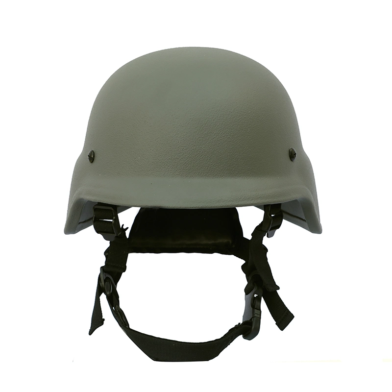 Tactical Nij Iiia Pasgt Bulletproof Ballistic Helmet Aramid PE Russian Green Army