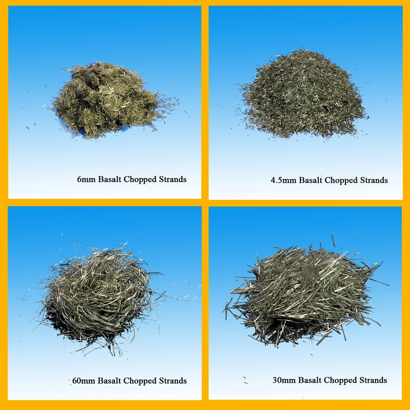 Competitive Price Basalt Chopped Fiber Strands for Concrete